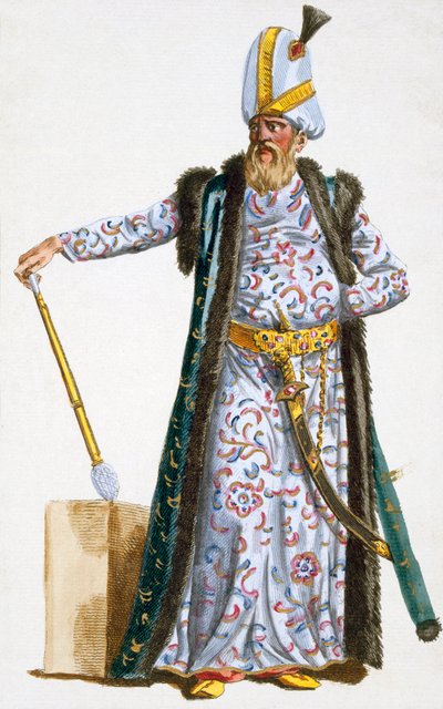 Il Gran Visir, 1780 da Pierre Duflos